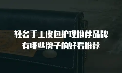 轻奢手工皮包护理推荐品牌有哪些牌子的好看推荐