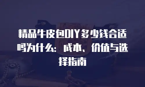 精品牛皮包DIY多少钱合适吗为什么：成本、价值与选择指南
