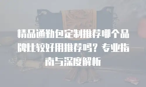 精品通勤包定制推荐哪个品牌比较好用推荐吗？专业指南与深度解析