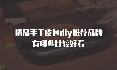 精品手工皮包diy推荐品牌有哪些比较好看