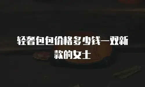 轻奢包包价格多少钱一双新款的女士