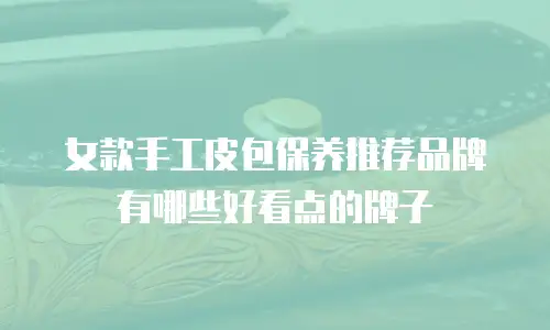女款手工皮包保养推荐品牌有哪些好看点的牌子