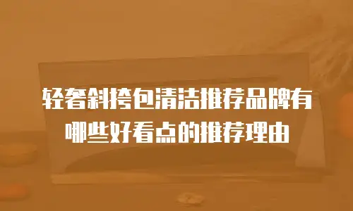 轻奢斜挎包清洁推荐品牌有哪些好看点的推荐理由