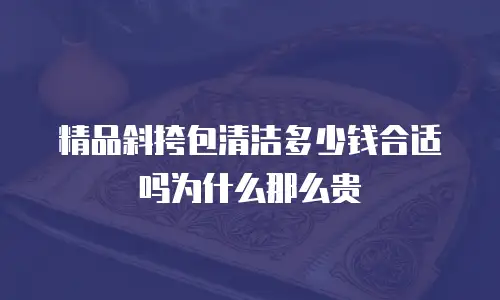精品斜挎包清洁多少钱合适吗为什么那么贵