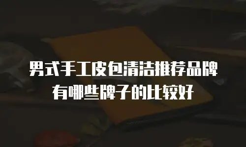 男式手工皮包清洁推荐品牌有哪些牌子的比较好