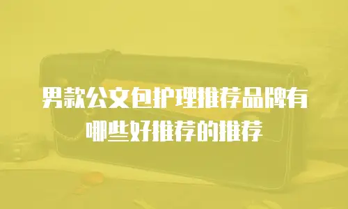 男款公文包护理推荐品牌有哪些好推荐的推荐