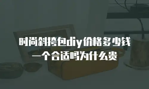 时尚斜挎包diy价格多少钱一个合适吗为什么贵