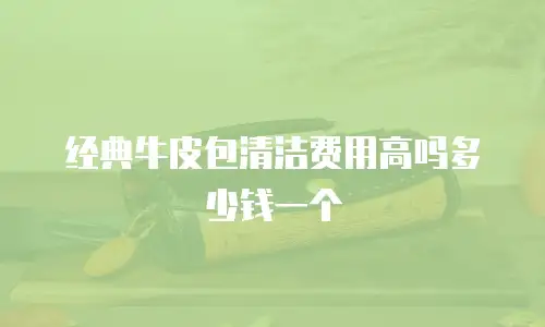 经典牛皮包清洁费用高吗多少钱一个