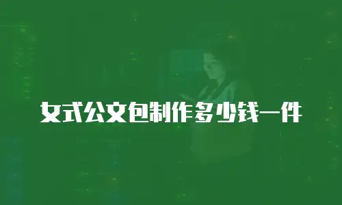 女式公文包制作多少钱一件
