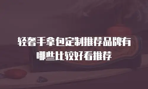 轻奢手拿包定制推荐品牌有哪些比较好看推荐