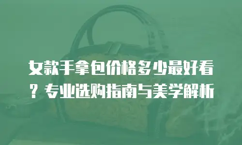 女款手拿包价格多少最好看？专业选购指南与美学解析