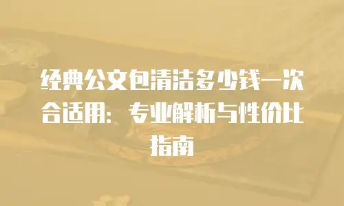 经典公文包清洁多少钱一次合适用：专业解析与性价比指南