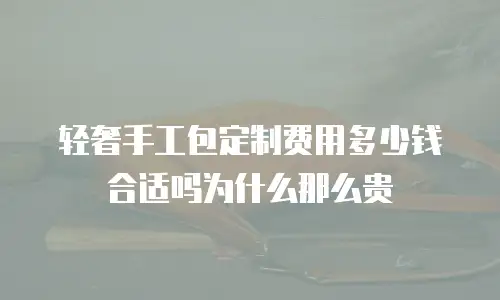 轻奢手工包定制费用多少钱合适吗为什么那么贵