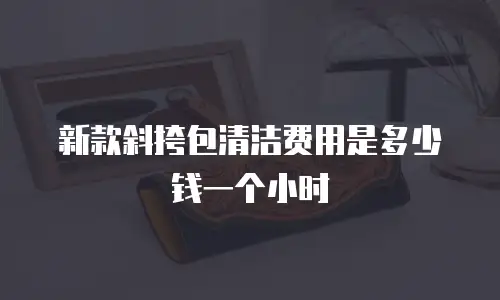 新款斜挎包清洁费用是多少钱一个小时
