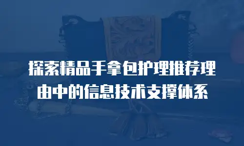 探索精品手拿包护理推荐理由中的信息技术支撑体系