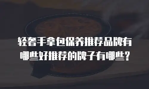 轻奢手拿包保养推荐品牌有哪些好推荐的牌子有哪些?