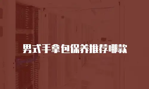 男式手拿包保养推荐哪款