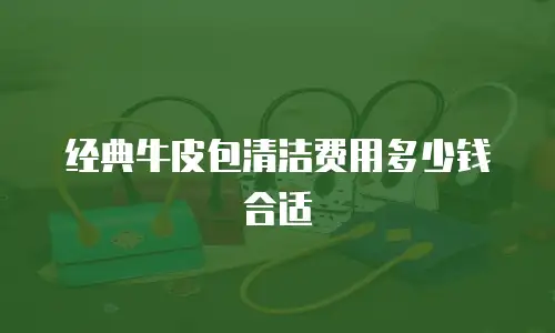 经典牛皮包清洁费用多少钱合适