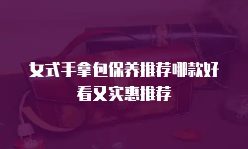 女式手拿包保养推荐哪款好看又实惠推荐