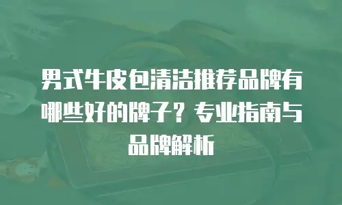 男式牛皮包清洁推荐品牌有哪些好的牌子？专业指南与品牌解析