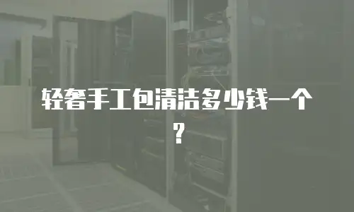 轻奢手工包清洁多少钱一个？
