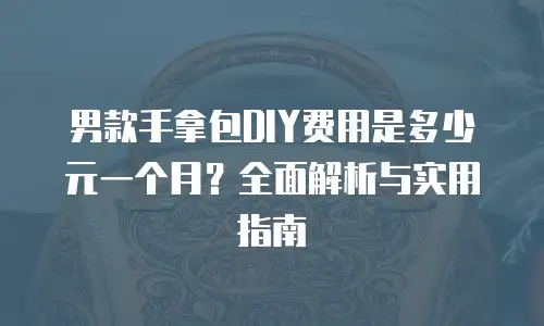男款手拿包DIY费用是多少元一个月？全面解析与实用指南