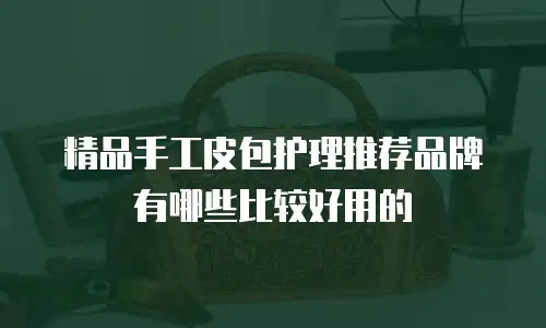 精品手工皮包护理推荐品牌有哪些比较好用的