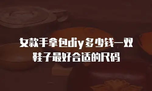 女款手拿包diy多少钱一双鞋子最好合适的尺码