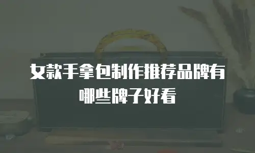 女款手拿包制作推荐品牌有哪些牌子好看