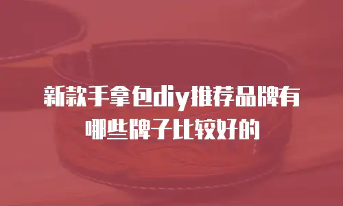 新款手拿包diy推荐品牌有哪些牌子比较好的