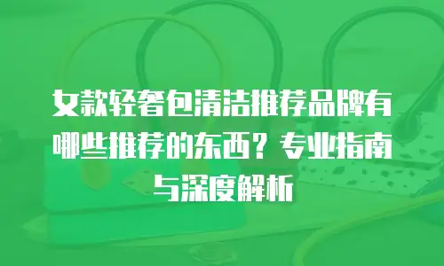 女款轻奢包清洁推荐品牌有哪些推荐的东西？专业指南与深度解析