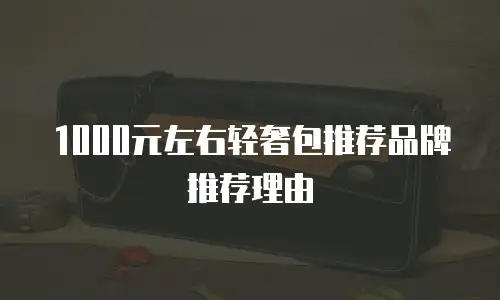 1000元左右轻奢包推荐品牌推荐理由
