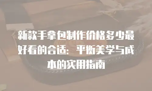 新款手拿包制作价格多少最好看的合适：平衡美学与成本的实用指南