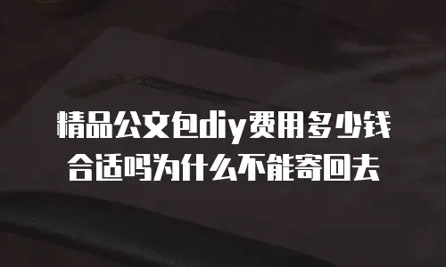 精品公文包diy费用多少钱合适吗为什么不能寄回去