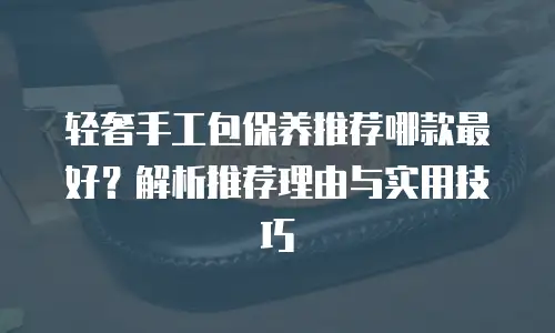 轻奢手工包保养推荐哪款最好？解析推荐理由与实用技巧