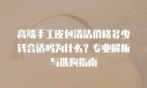 高端手工皮包清洁价格多少钱合适吗为什么？专业解析与选购指南