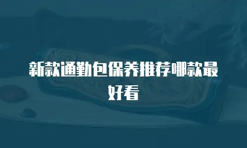 新款通勤包保养推荐哪款最好看