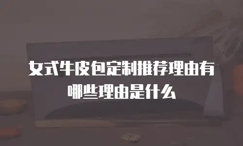 女式牛皮包定制推荐理由有哪些理由是什么
