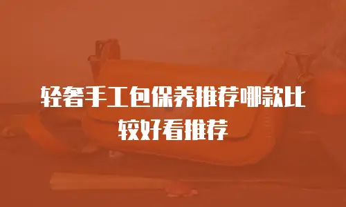 轻奢手工包保养推荐哪款比较好看推荐