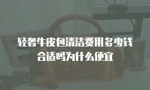 轻奢牛皮包清洁费用多少钱合适吗为什么便宜