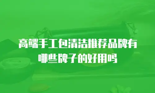 高端手工包清洁推荐品牌有哪些牌子的好用吗