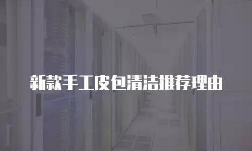 新款手工皮包清洁推荐理由