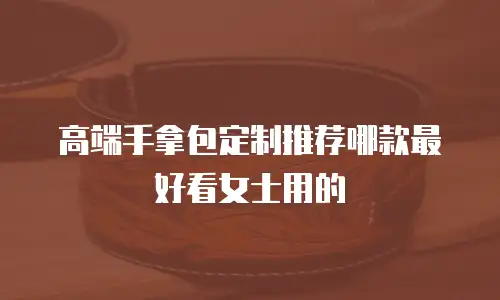 高端手拿包定制推荐哪款最好看女士用的