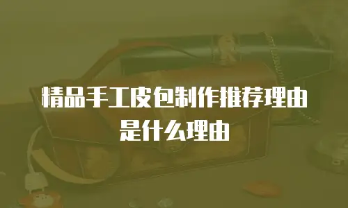 精品手工皮包制作推荐理由是什么理由