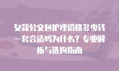 女款公文包护理价格多少钱一套合适吗为什么？专业解析与选购指南