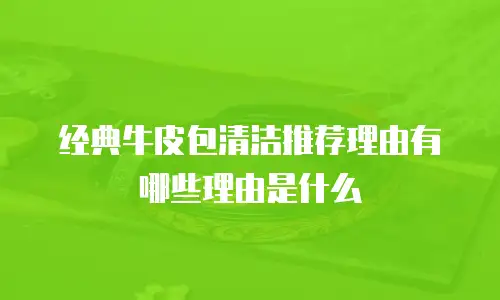 经典牛皮包清洁推荐理由有哪些理由是什么
