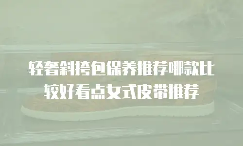 轻奢斜挎包保养推荐哪款比较好看点女式皮带推荐