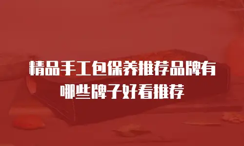 精品手工包保养推荐品牌有哪些牌子好看推荐