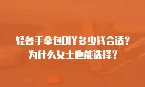 轻奢手拿包DIY多少钱合适？为什么女士也能选择？