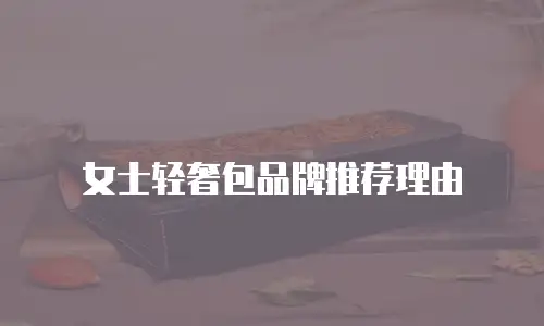 女士轻奢包品牌推荐理由